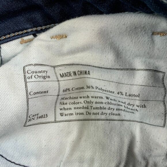 Banana Republic Ultimate Skinny Jeans 27 Dark Wash Inseam 28" - Picture 11 of 13